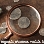Illustration of a legal document with a gavel and gold bars, symbolizing the Augusta Precious Metals lawsuit involving investment transparency and legal concerns.