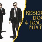 Visual representation of "Reservoir Dogs 4 Kochece Mixtape," highlighting dynamic design and references to the movie's themes.