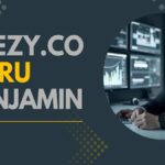 Benjamin, a Keezy.co guru, poses thoughtfully at a desk filled with books and a laptop, exuding expertise and approachability.