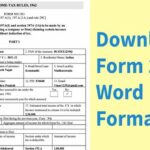 Access and download Form 15G in Word format for your convenience.